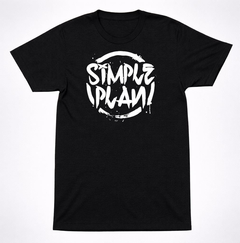Simple plan t shirt - Etsy 日本