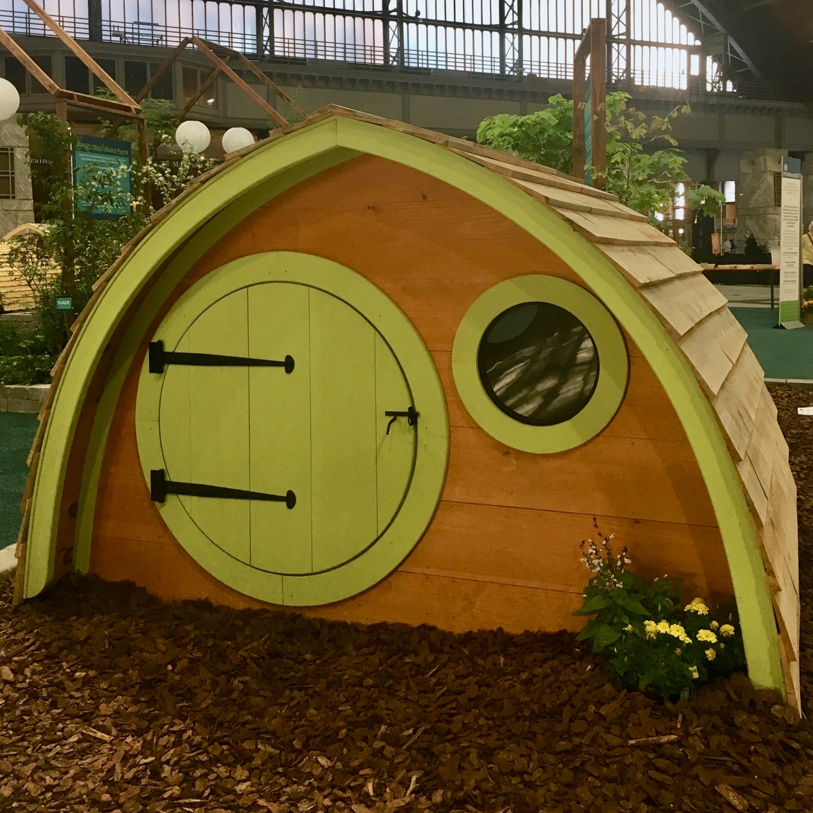 Hobbit Hole Playhouse Kit outdoor wooden kids playhouse with Etsy