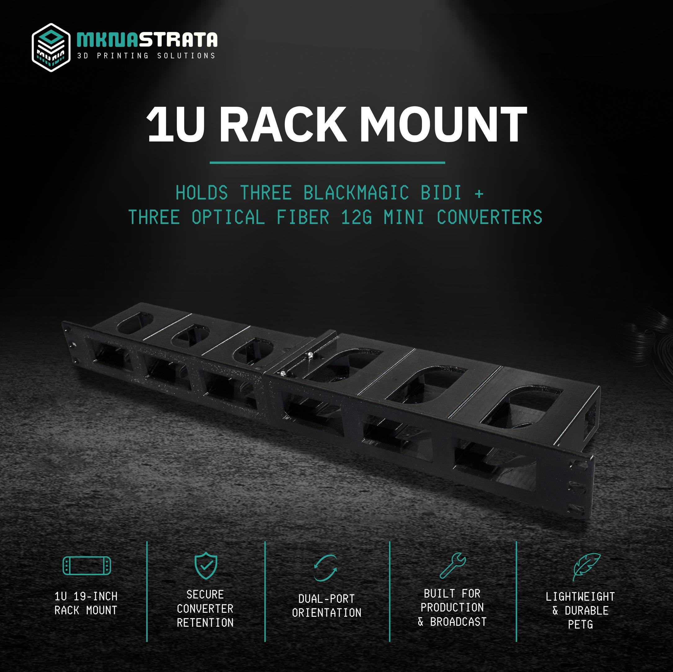 Blackmagic converter rack mount - Etsy 日本