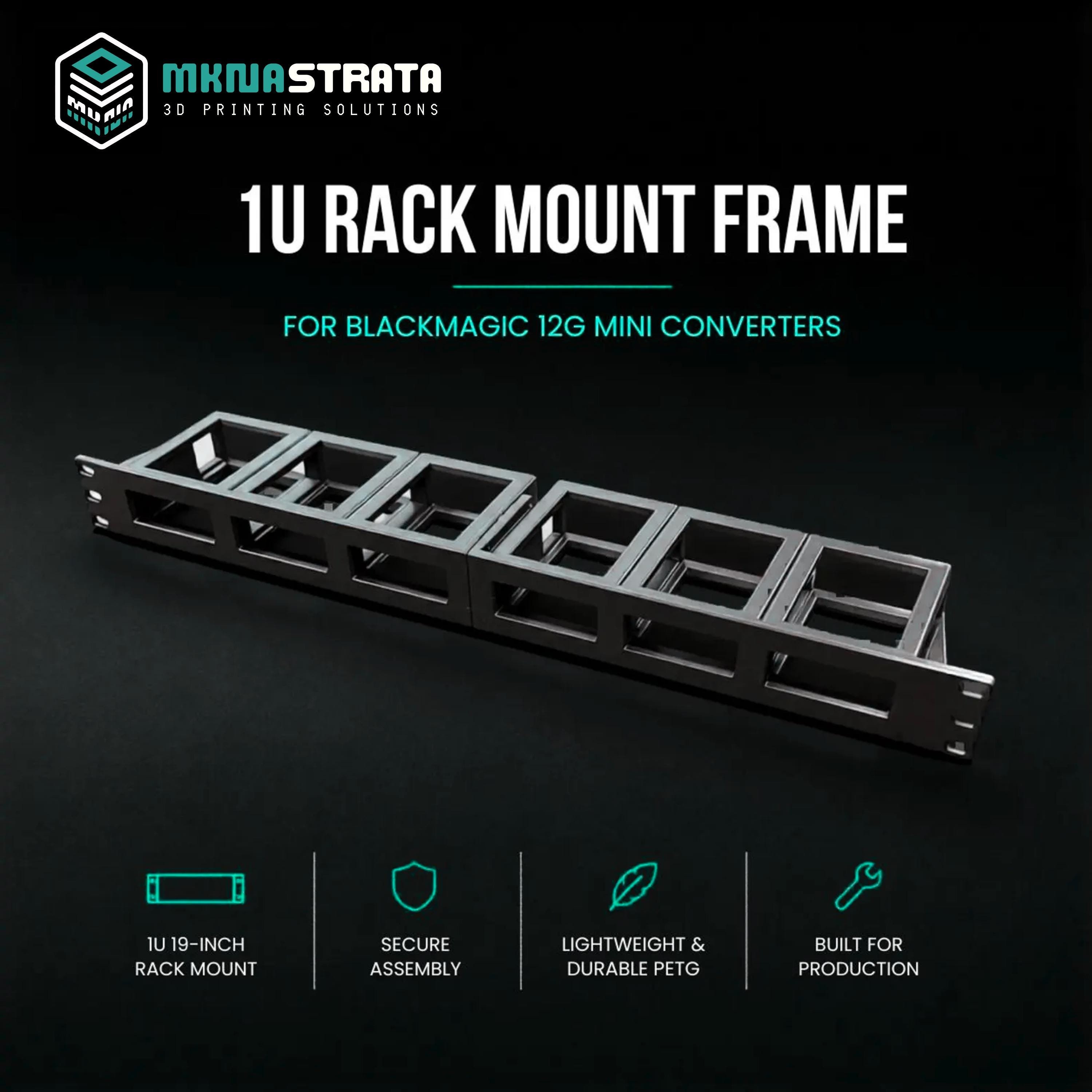 Blackmagic converter rack mount - Etsy 日本