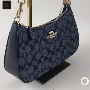 Coach Black Signature Shoulder Bag - Etsy
