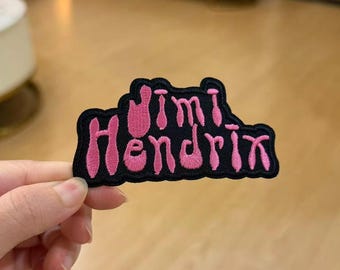 Vintage Rock Band Style Sew On Patch | Retro Music Jacket Decor Iron On Embroidered Patch For Denim Backpack DIY Gift.