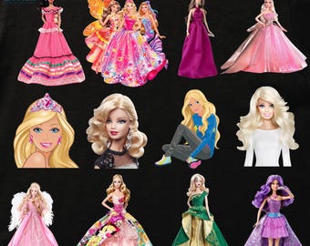 Fashion Doll Bundle SVG PNG PDF | Princess Fairy Clipart (Digital Download)