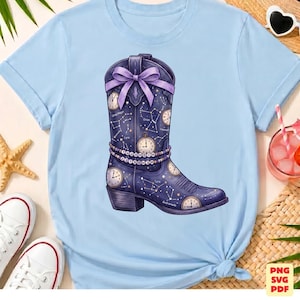 Western Cowgirl Boots Bundle PNG| Retro Toy Story 5 PNG Bundle | Concert Eras Friendship Bracelet | Music Pop Star Digital Download image 7