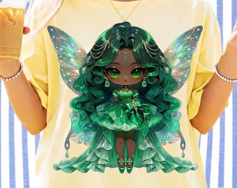 Fairy Butterfly PNG Sublimation Design, Magical Pastel Art (Digital Download)