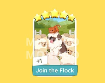 Join the Flock - Monopoly_Go Sticker 5 Star - Happy Harvest Album ( Fast Delivery )
