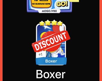 Boxer - Monopoly Go 4 Star Stickers - Nytt album (snabb leverans)