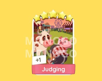 Judging - Monopoly_Go Sticker 5 Star - Happy Harvest Album ( Fast Delivery )