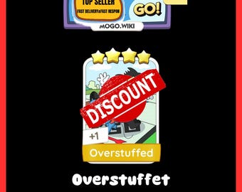 Overstuffet - Monopoly Go 4 Star Stickers - Nytt album (snabb leverans)