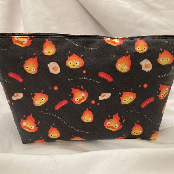 Fire Demon Zipper Pouch