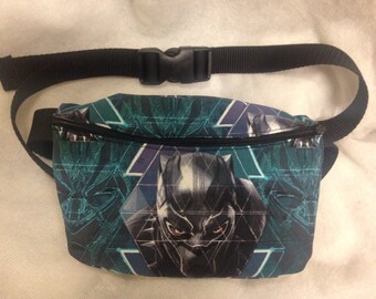 black panther fanny pack