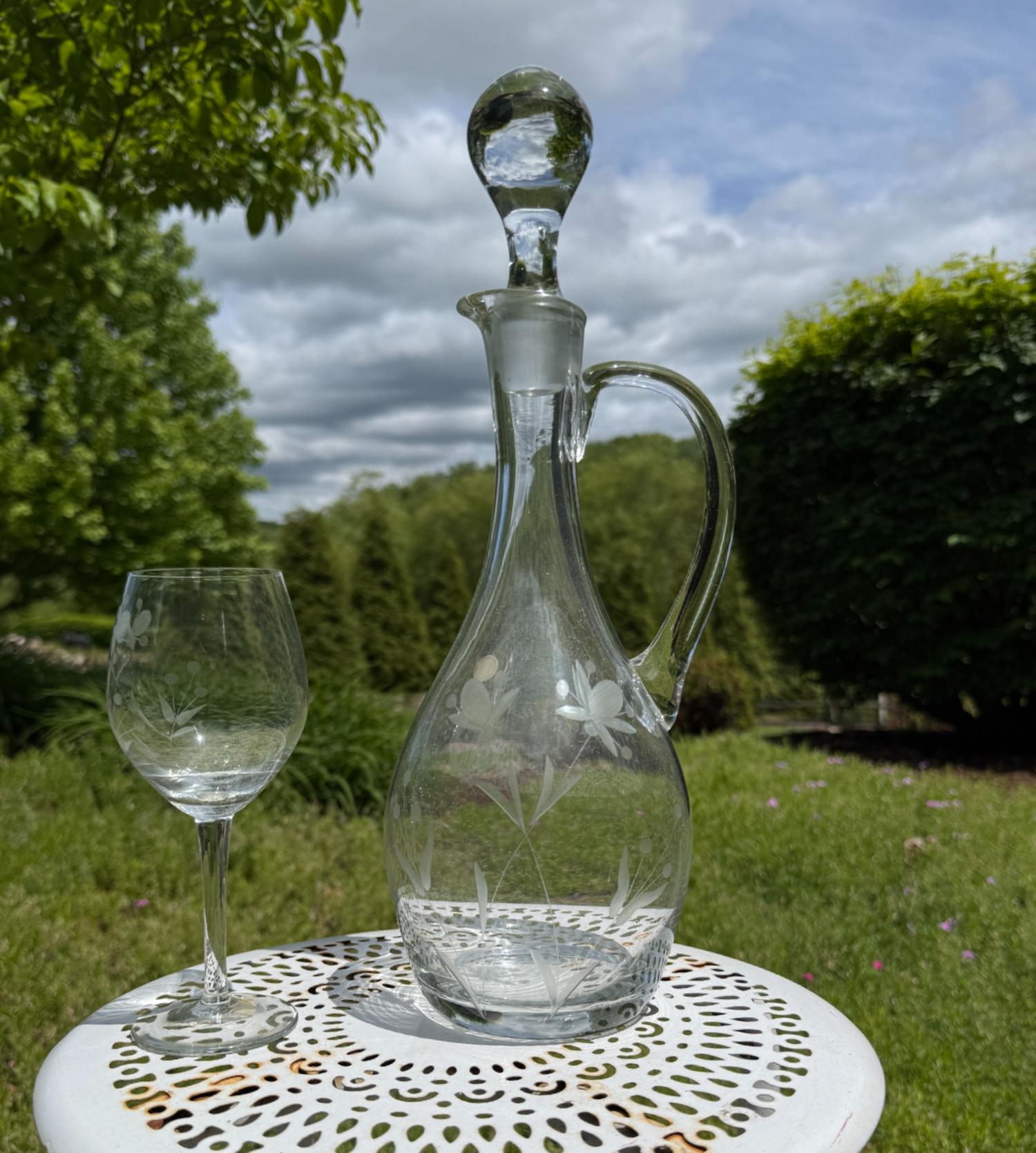 Wine Decanter Vintage - Etsy