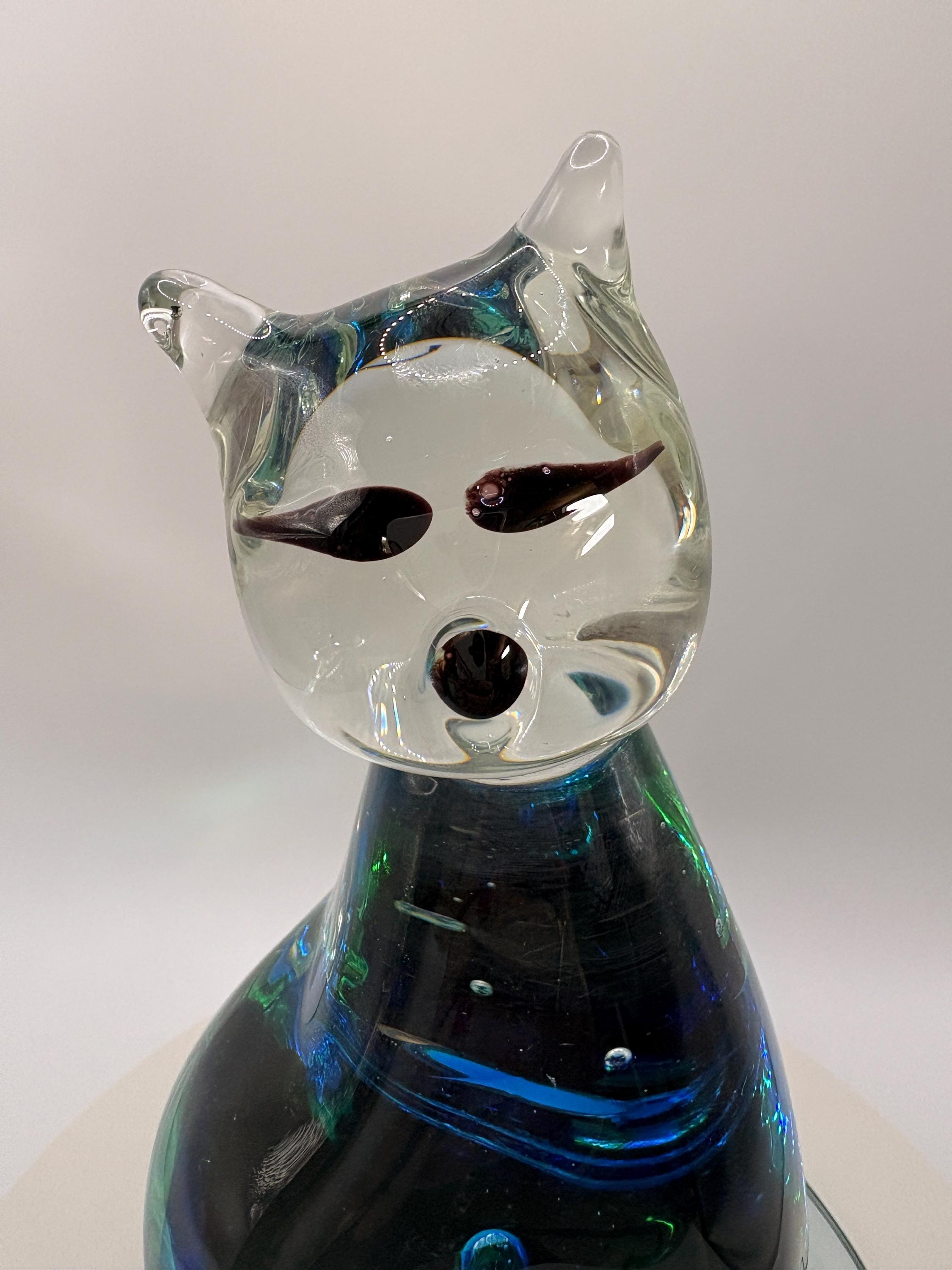 Murano Glass Cats - Etsy