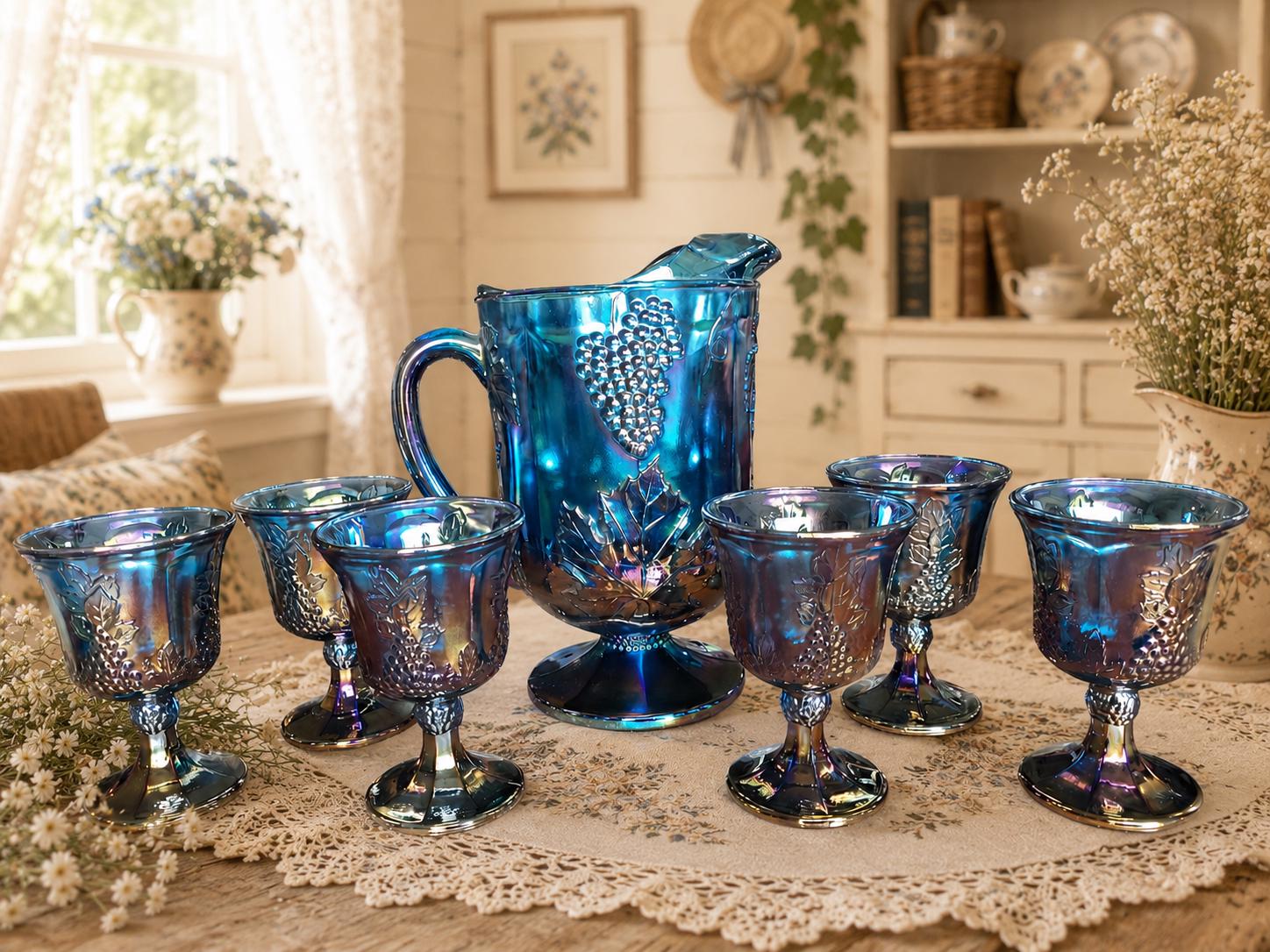 1970s Carnival Glass - Etsy