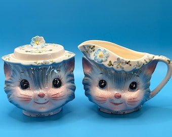 Lefton Miss Priss Cat Teapot - Etsy