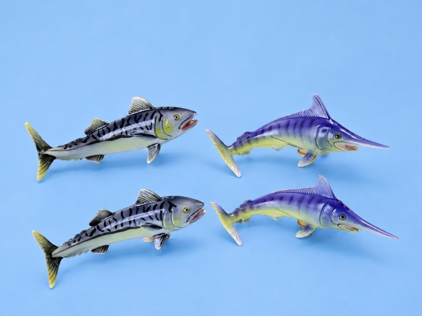 Blue Marlin Figurine - Etsy