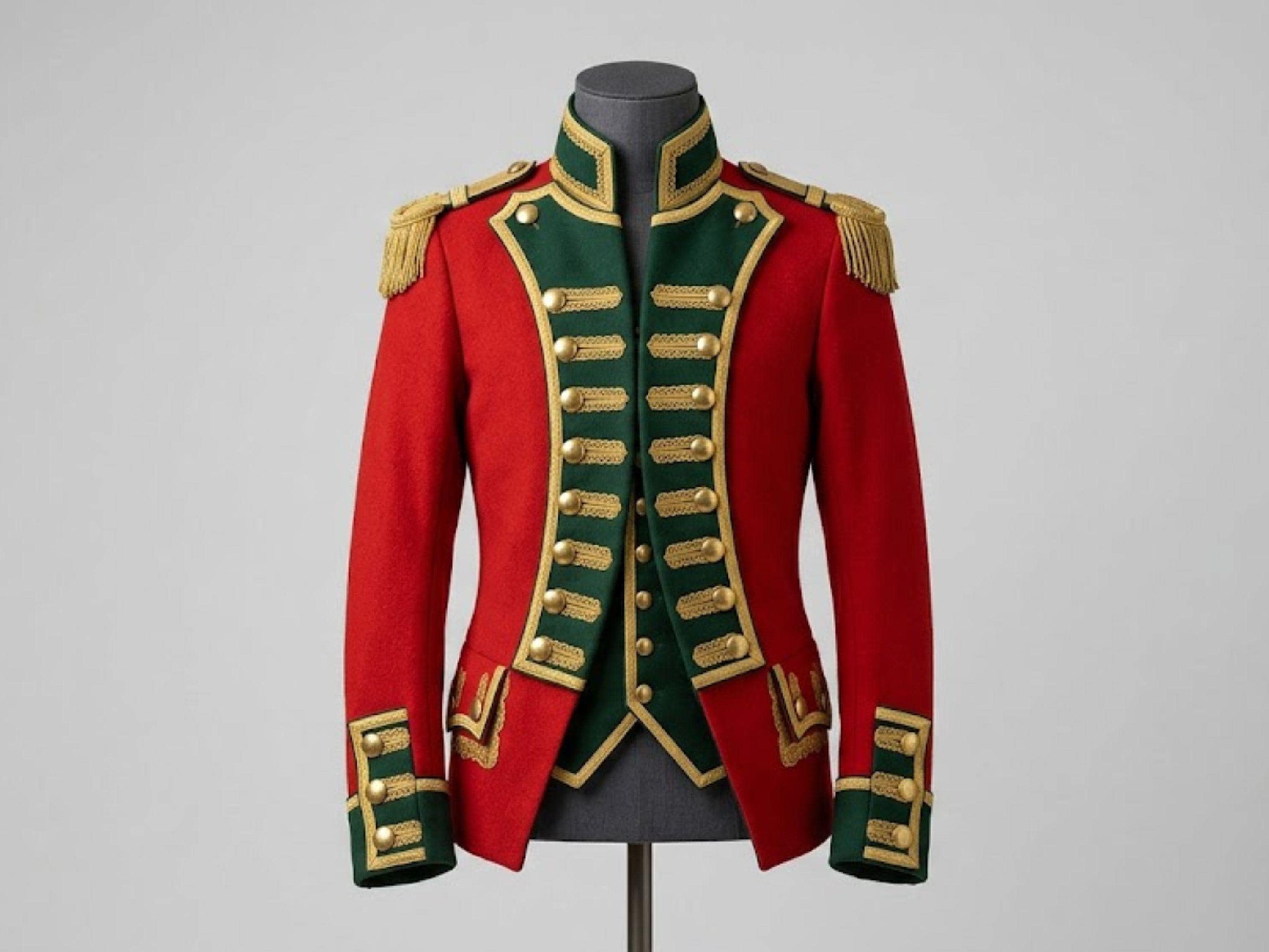 Red Military Coat - Etsy