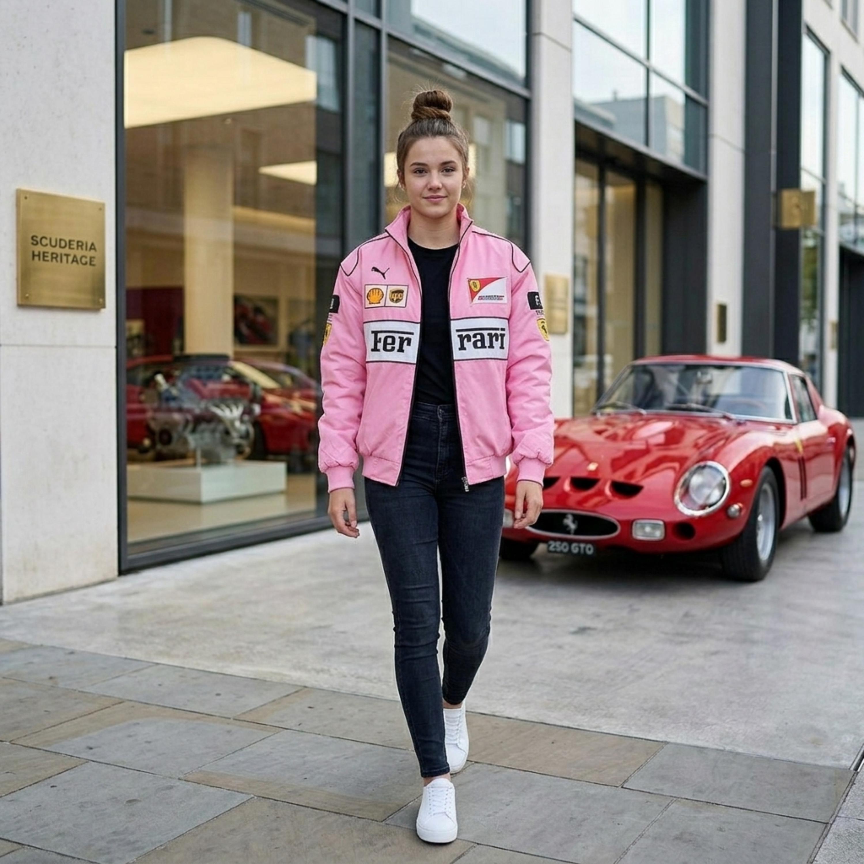 Pink racing jacket - Etsy 日本