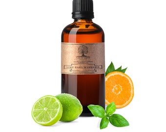 Limetten Basilikum Mandarine - 100% reines Aromatherapieöl durch die Note der Natur Organics