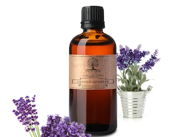 Organic English Lavender Essential Oil: 100% Pure Aromatherapy Grade