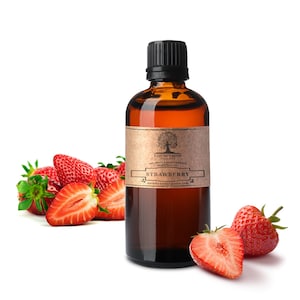 Strawberry Essential oil - 100% Pure Aromatherapy Grade Essential oil by Nature&#39;s Note Organics