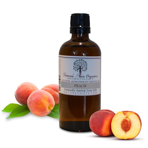 Peach Essential Oil 100 Pure Aromatherapy Grade Essential Etsy