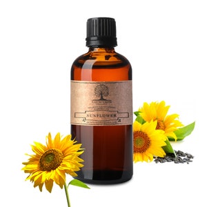 Sunflower Essential oil - 100% Pure Aromatherapy Grade Essential oil by Nature&#39;s Note Organics