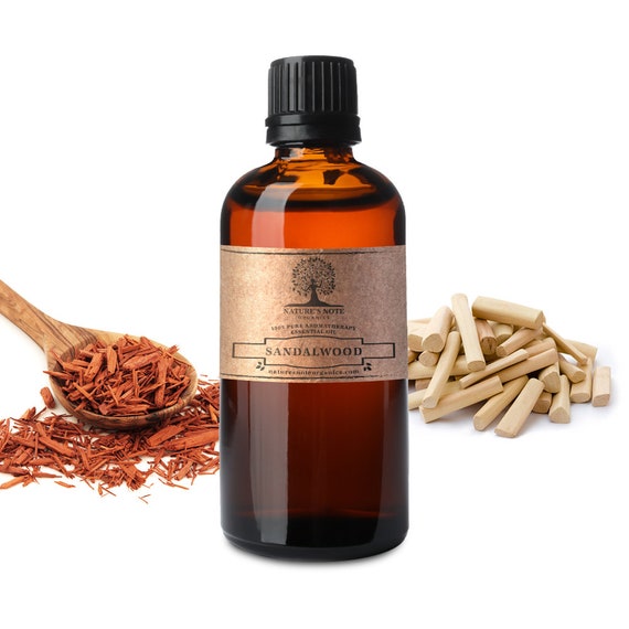 Pure Indian Sandalwood Essential Oil Sacred Aromatic Wood 100% Natural and  Therapeutic Grade 10ml Bottle 