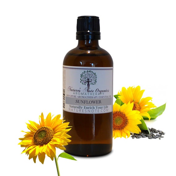 Sunflower Essential oil 100 Pure Aromatherapy Grade Etsy