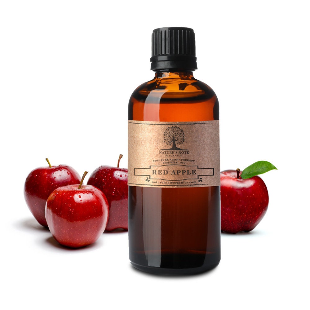 Premium Photo  Apple essential oil isolated on white background. apple oil
