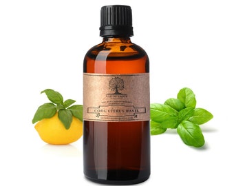 Cool Citrus Basil Essential oil - 100% Pure Aromatherapy Grade Essential oil by Nature's Note Organics