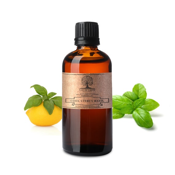 Citrus Basil Essential Oil – 100% Pure Aromatherapy oil