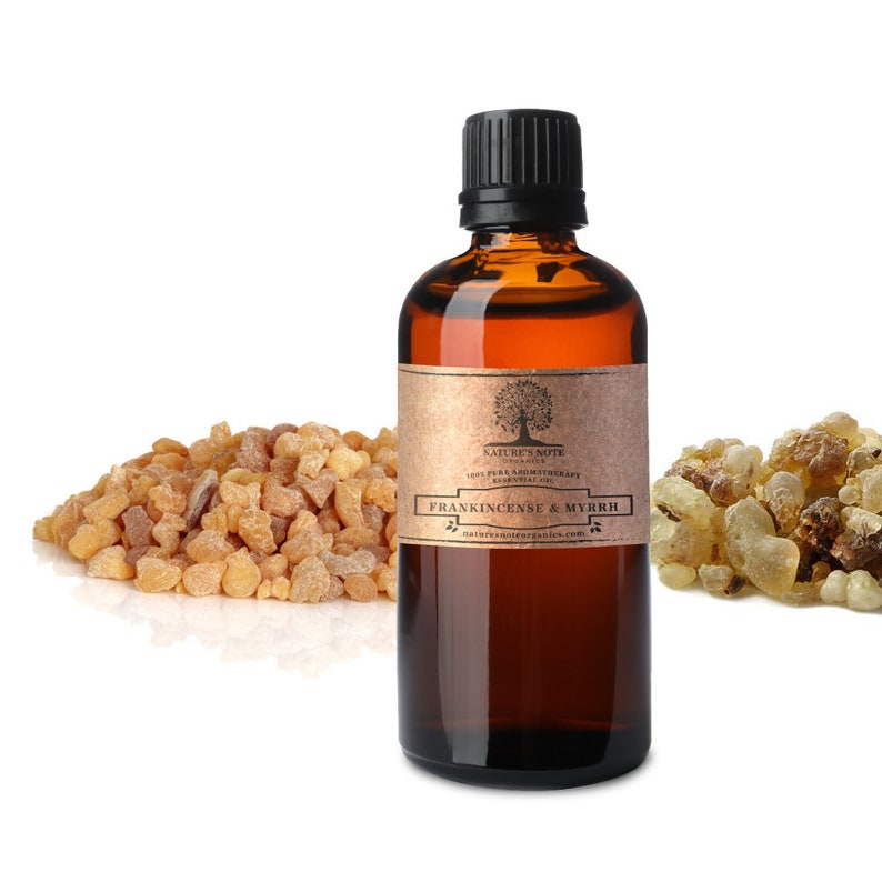 Frankincense & Myrrh 100% Pure Aromatherapy Grade Essential oil by Nature's Note Organics image 1