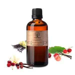 Cherry Vanilla Essential oil - 100% Pure Aromatherapy Grade Essential oil by Nature&#39;s Note Organics