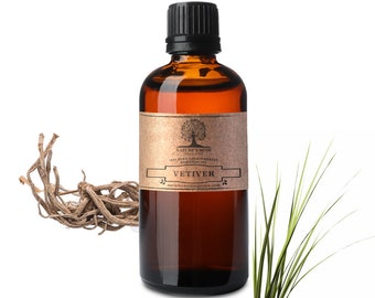 Vetiver Essential oil - 100% Pure Aromatherapy Grade Essential oil by Nature's Note Organics