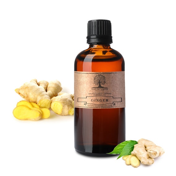 Organic Ginger - 100% Pure Aromatherapy Grade Essential oil by Nature's Note Organics
