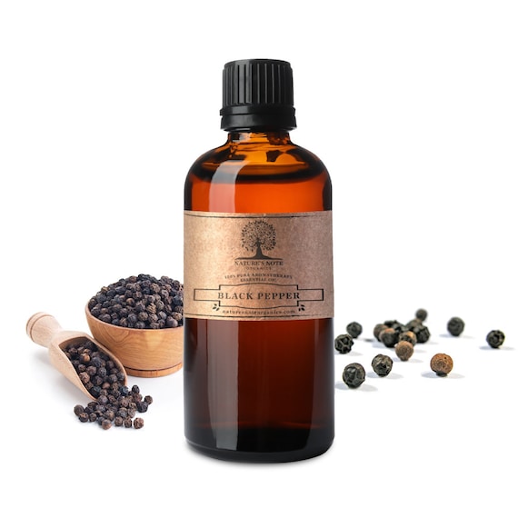 Black Pepper Essential Oil - 100% Pure Aromatherapy Grade