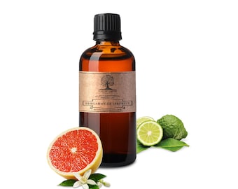 Organic Bergamot Grapefruit Essential Oil - Aromatherapy Grade