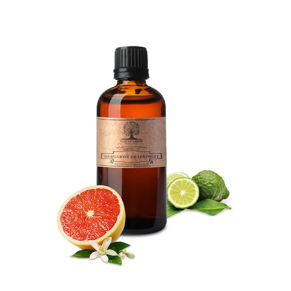 Organic Bergamot Grapefruit Essential Oil - Aromatherapy Grade