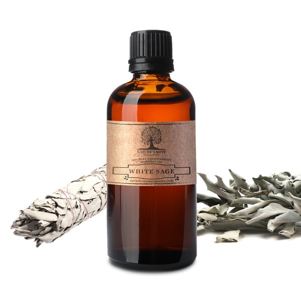 White Sage - Huile 100% Pure Aromathérapie de Nature's Note Organics