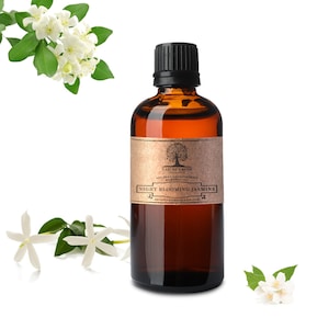 Night Blooming Jasmine Essential oil - 100% Pure Aromatherapy Grade Essential oil by Nature&#39;s Note Organics