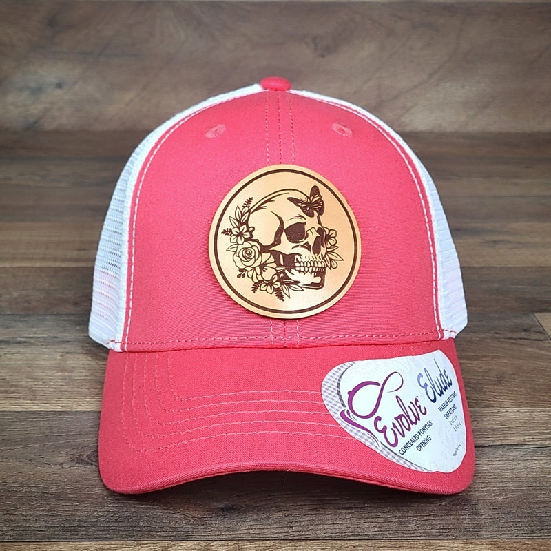 Floral Mixed Trucker Cap