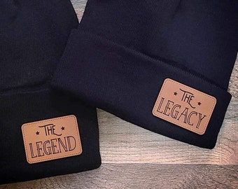 Legend And Legacy Father And Son Beanie Combo