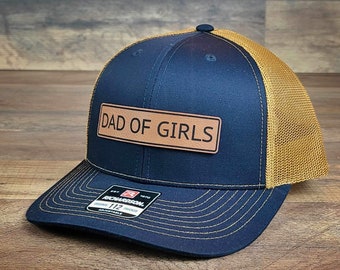 Dad of Girls  | Rawhide Patch  | Classic Trucker Hat