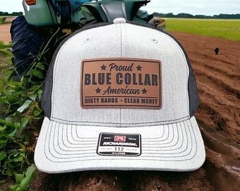 Blue Collar American  | Classic Trucker Hat