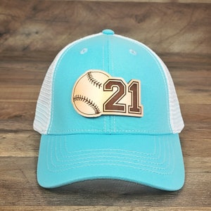 Baseball + Jersey Number | Women’s Trucker Hat