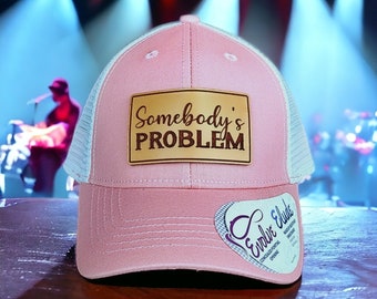 Somebody's Problem (or personalized name)  | Women’s Trucker Hat Hidden Pony