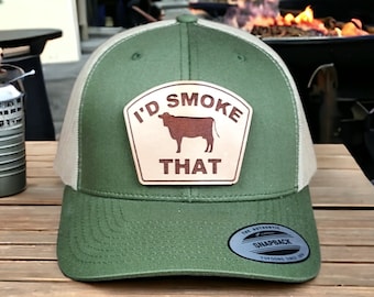 I’d Smoke That – Beef | Classic Trucker Hat