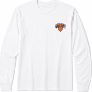 Anpassad basketlagströja med lång ärm – Logotyp fram + Text bak