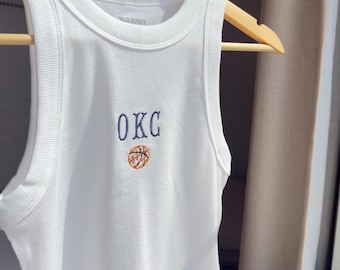 OKC Custom Embroidered Tank